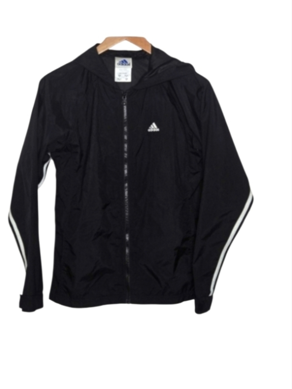 Vintage Adidas Zip Up Hooded Windbreaker